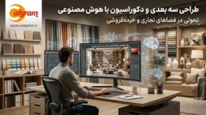 طراحی آنلاین مدل سه بعدی با هوش مصنوعی کاتگرام